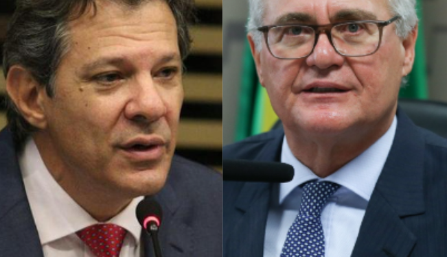 Haddad afirma confiar em Renan para relatar projeto do IR